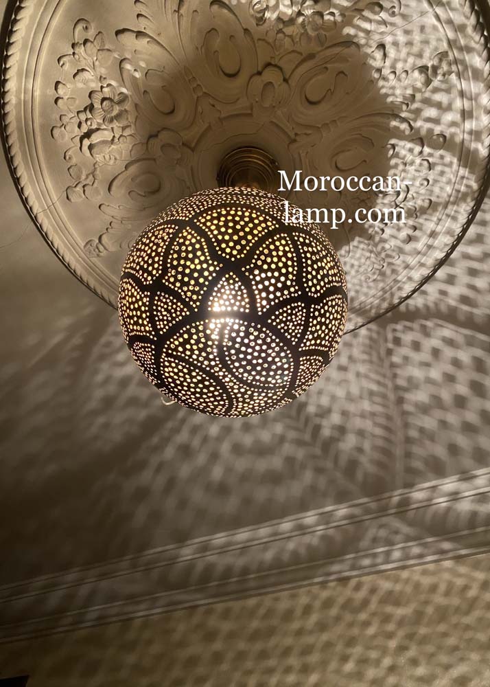 marocaine plafond de lampe marocaine - Depuis
